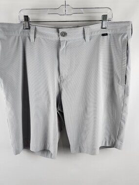 Travis Mathew Shorts Mens 38x9 Gray Golf Performance Short